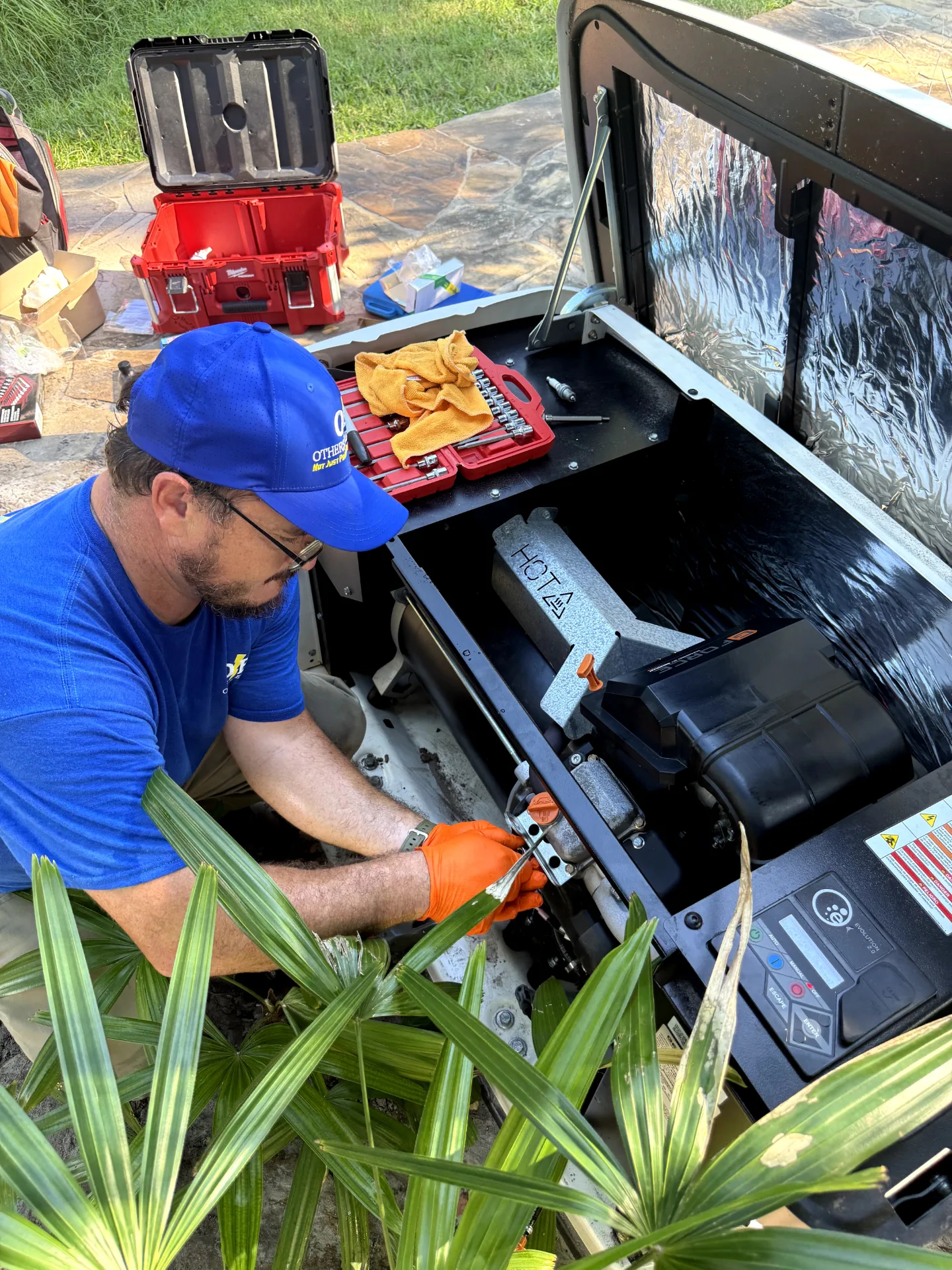 Generac standby generator installed by Others Electric Florida
